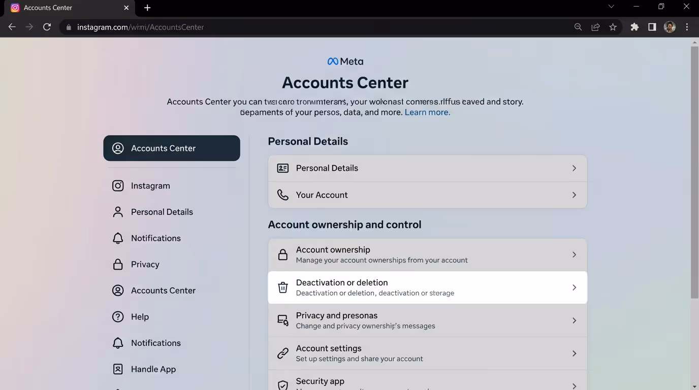 How to Temporarily Deactivate Instagram